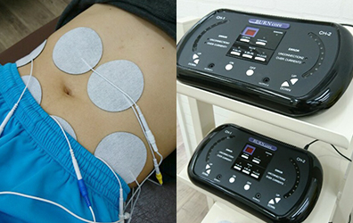 電気を使って寝たまま筋トレ